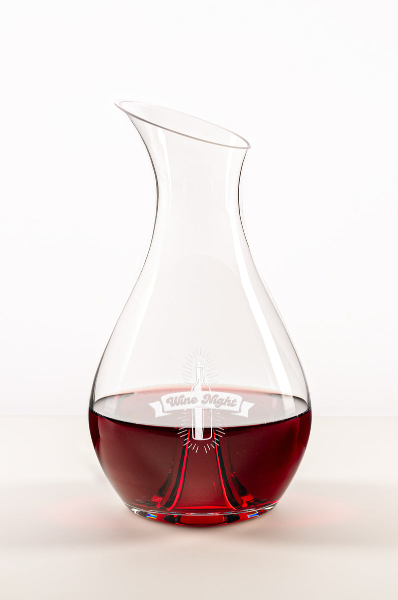 French wine jug elevates dinner into dining, no decanter necessary