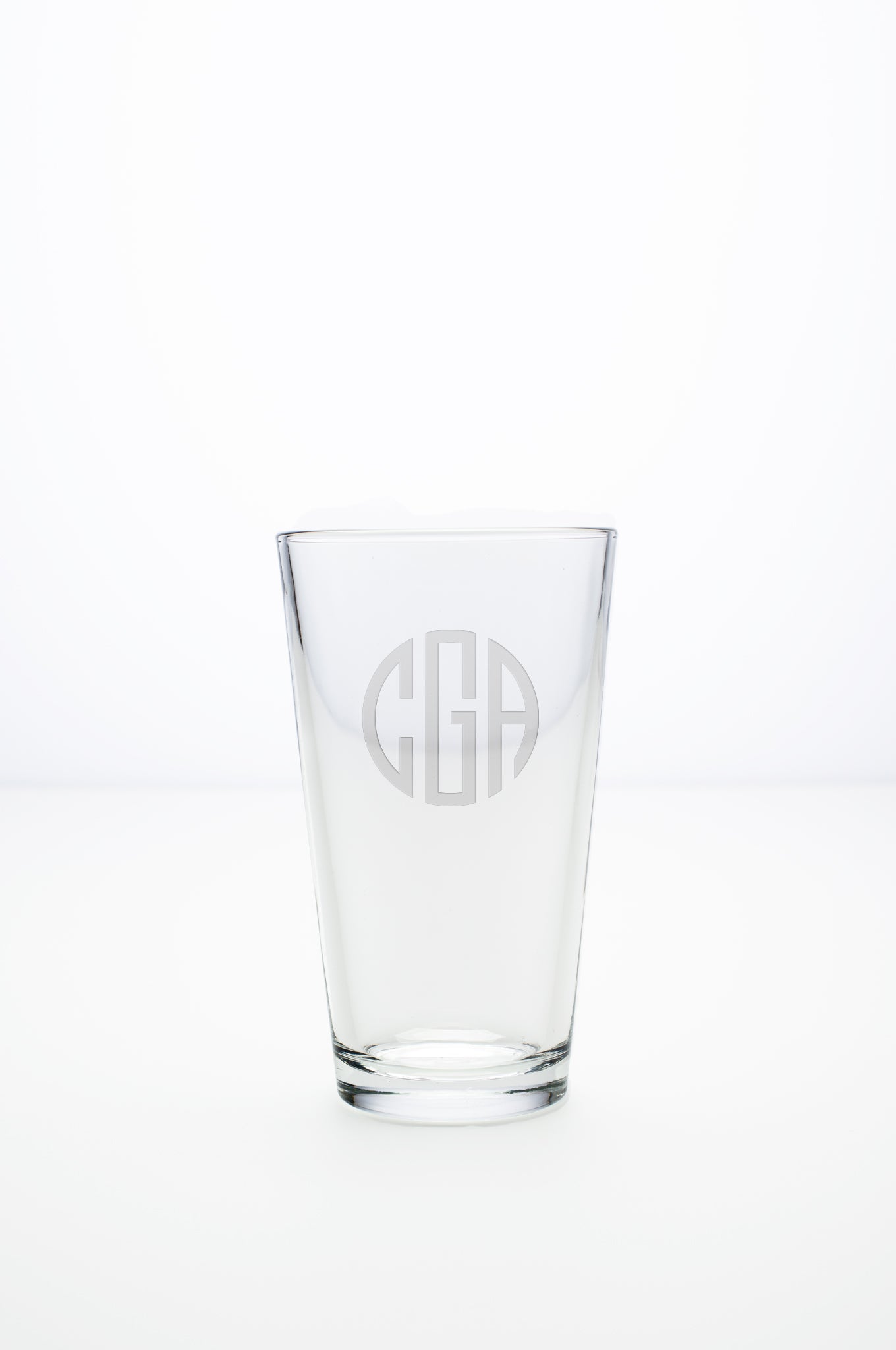 Pilsner Glass -Set of 2 - The Monograms Collection